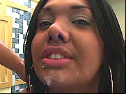 VIP Indian tgirl gets creamy facial